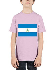 Nicaragua 1487# - world flags - Youth Tee Unisex