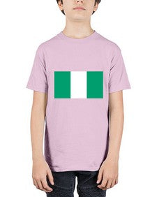 Nigeria 1493# - world flags - Youth Tee Unisex
