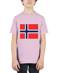 Norway 1513# - world flags - Youth Tee Unisex