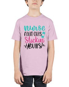 Nurse Fixin Cuts Stickin Style Style 1153# - nurse - Youth Tee Unisex