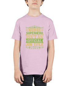 Nurse superhero 199# - cartoon super hero - Youth Tee Unisex