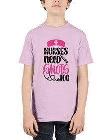 Nurses Need Shots Too Style Style 1252# - nurse - Youth Tee Unisex