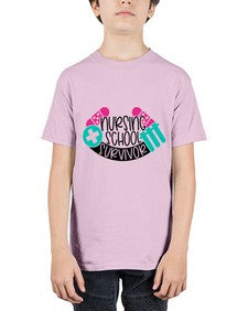 Nursing School Survivor Style Style 1280# - nurse - Youth Tee Unisex