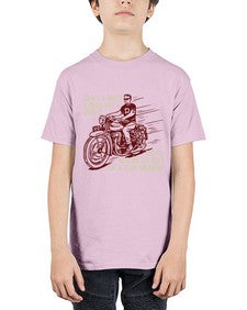 Only a biker knows why a dog sticks his head out of a car window 54# - motorcycle - Youth Tee Unisex