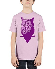 OwlMandalaUpdated 976# - mandala - Youth Tee Unisex