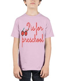 P is for preschool 615# - prek headstart - Youth Tee Unisex