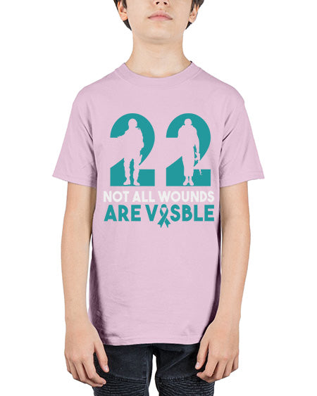 PTSD Awareness Month Support 10# - PTSD - Youth Tee Unisex