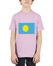 Palau 1567# - world flags - Youth Tee Unisex