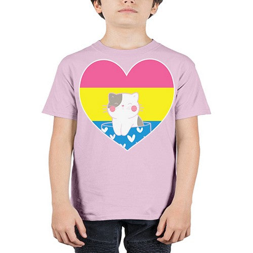 Pansexual Kawaii Cat Anime Art Anime 272# - anime - Youth Tee Unisex