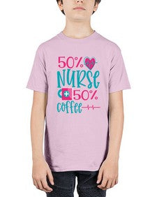Percent Nurse Percent Coffee Style 1306# - nurse - Youth Tee Unisex