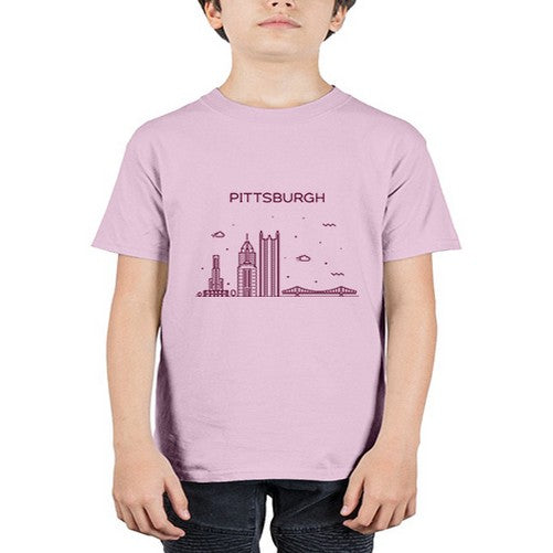Pittsburgh 1624# - cities - Youth Tee Unisex