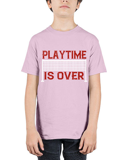 Playtime is over 1932# - badminton - Youth Tee Unisex