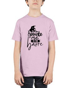 Pointe me to the barre 174# - ballet - Youth Tee Unisex