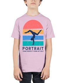 Portrait Your Perfect Form of Self 492# - yoga - Youth Tee Unisex