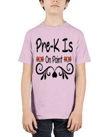 Pre K Is On Point 654# - prek headstart - Youth Tee Unisex