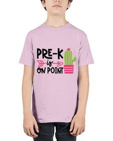 PreK Is On Point 668# - prek headstart - Youth Tee Unisex