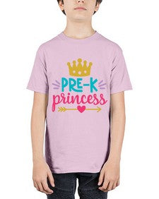 PreK Princess 673# - prek headstart - Youth Tee Unisex