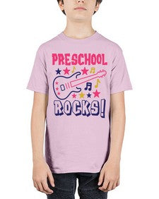Preschool Rocks 689# - prek headstart - Youth Tee Unisex
