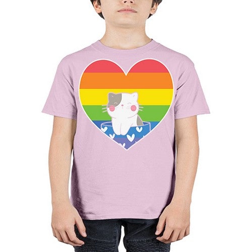 Pride Cat LGBT Kawaii Cats Anime 276# - anime - Youth Tee Unisex