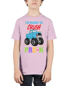 Ready to Crush PreK Monster 720# - prek headstart - Youth Tee Unisex