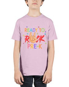 Ready to Rock PreK Rock 734# - prek headstart - Youth Tee Unisex