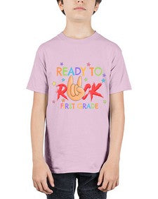 Ready to Rock first Grade 728# - first grade - Youth Tee Unisex