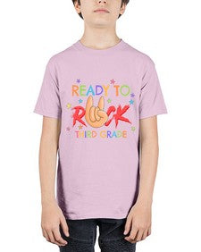 Ready to Rock third Grade 737# - third grade - Youth Tee Unisex