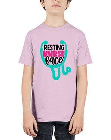 Resting Nurse Face Style Style 1355# - nurse - Youth Tee Unisex