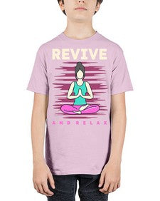 Revive and Relax 500# - yoga - Youth Tee Unisex