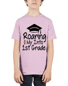 Roaring My Into first Grade 759# - first grade - Youth Tee Unisex