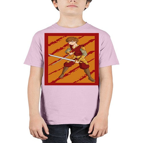 Samurai boy 95# - anime - Youth Tee Unisex