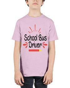 School Bus Driver 793# - graduation - Youth Tee Unisex