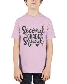 Second Grade Squad 832# - second grade - Youth Tee Unisex
