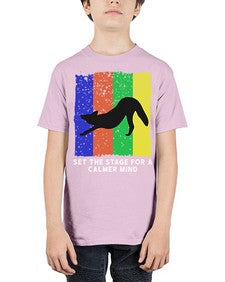 Set the Stage 515# - yoga - Youth Tee Unisex