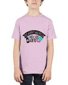 She Works Willingly With Her Hands Style Style 1389# - nurse - Youth Tee Unisex