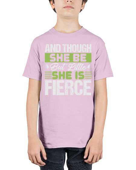 She is little but fierce Style 203# - baby - Youth Tee Unisex
