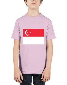 Singapore 1842# - world flags - Youth Tee Unisex