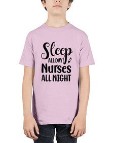 Sleep all day nurses all 1400# - nurse - Youth Tee Unisex