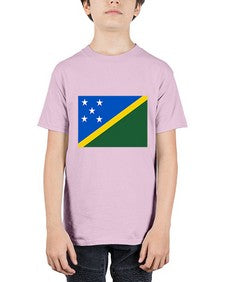 Solomon Islands 1855# - world flags - Youth Tee Unisex