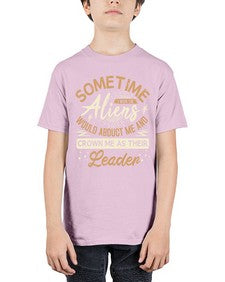 Sometime i wish the aliens would abduct me 38# - ufo - Youth Tee Unisex