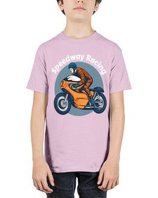 Speedway racing 64# - motorcycle - Youth Tee Unisex