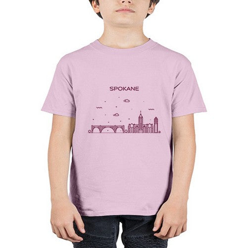 Spokane 1878# - cities - Youth Tee Unisex