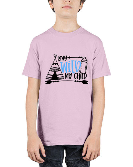 Stay Wild My Child Style 448# - baby - Youth Tee Unisex