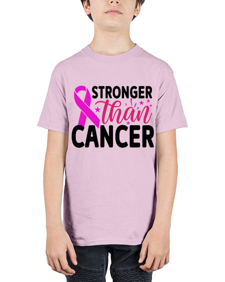 Stronger Than Cancer 6# - breast cancer - Youth Tee Unisex