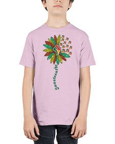 Sunflower Fist Juneteenth Black History 24# - black juneteenth - Youth Tee Unisex