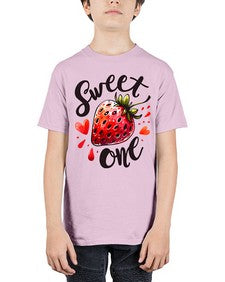 Sweet One Strawberry 1597# - strawberry - Youth Tee Unisex