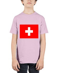 Switzerland 1915# - world flags - Youth Tee Unisex