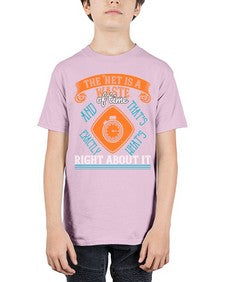 The Net is a waste of time and thats exactly whats right about it 56# - internet - Youth Tee Unisex