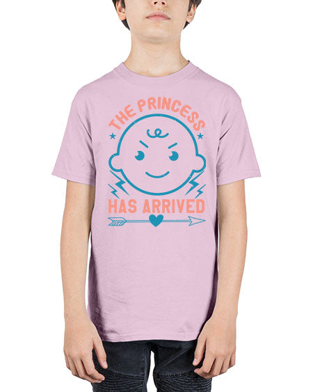 The princess has arrived Style 225# - baby shower - Youth Tee Unisex