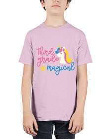 Third Grade Is Magical 963# - third grade - Youth Tee Unisex